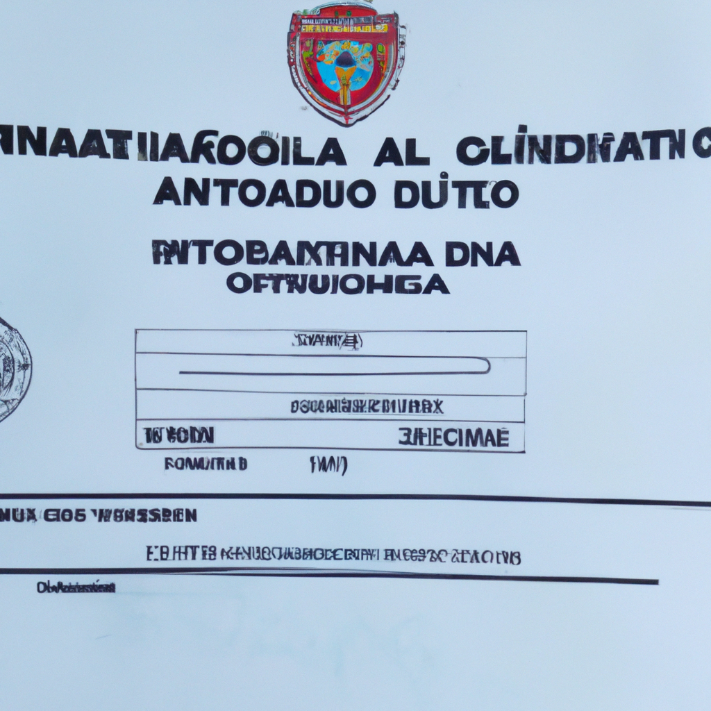 Certificado Internacional